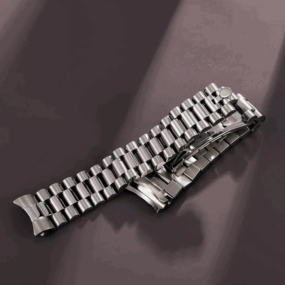 President bracelet for rolex  - front view