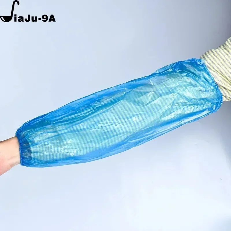 Waterproof Oversleeves 100 Pairs Disposable Waterproof Arm Sleeves