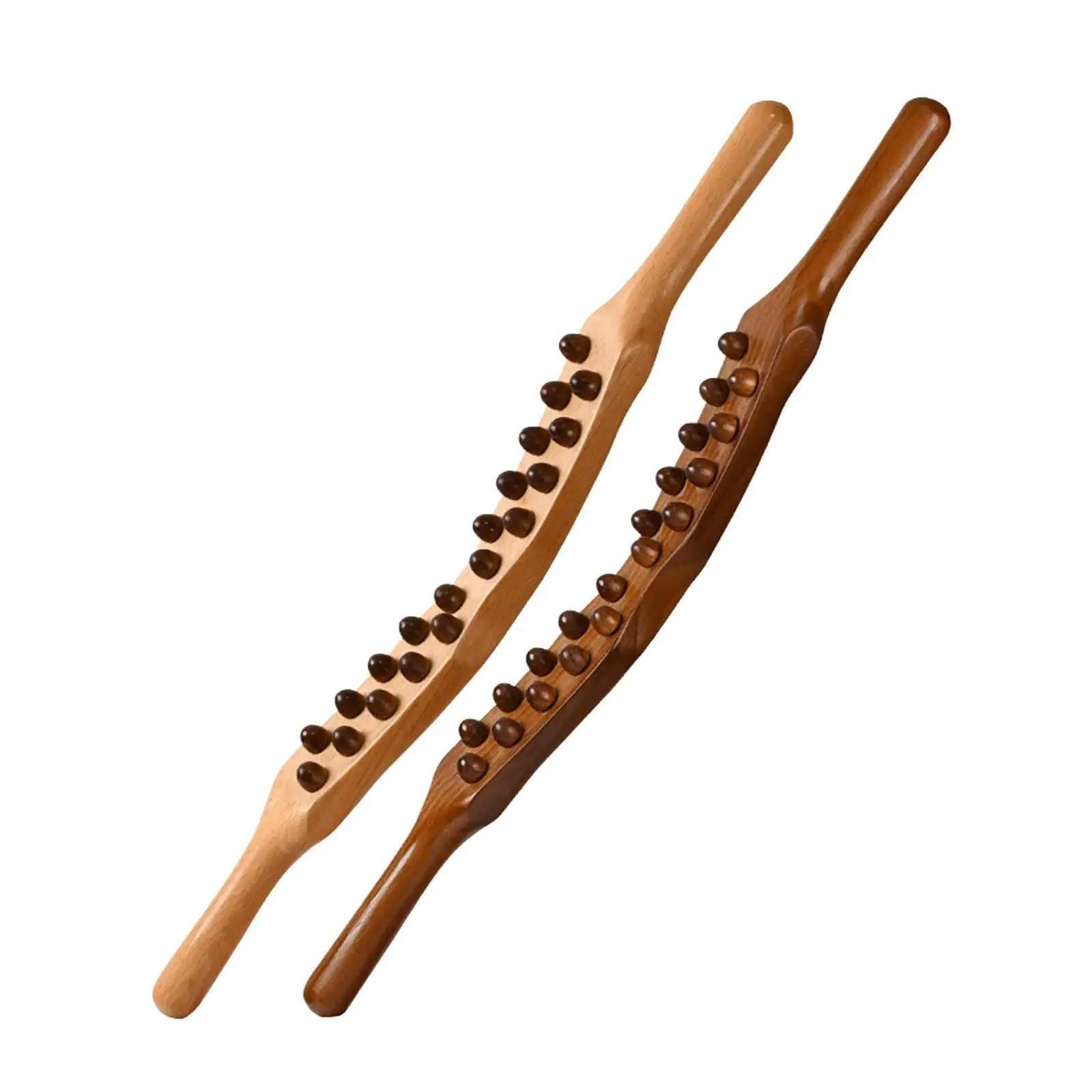 

Guasha Scraping Stick with Acupressure Points Posters Chart Handheld Muscle