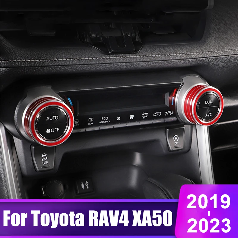 Для Toyota RAV4 2019 2020 2021 2022 2023 RAV 4 XA50 гибридная ручка переключателя кондиционера