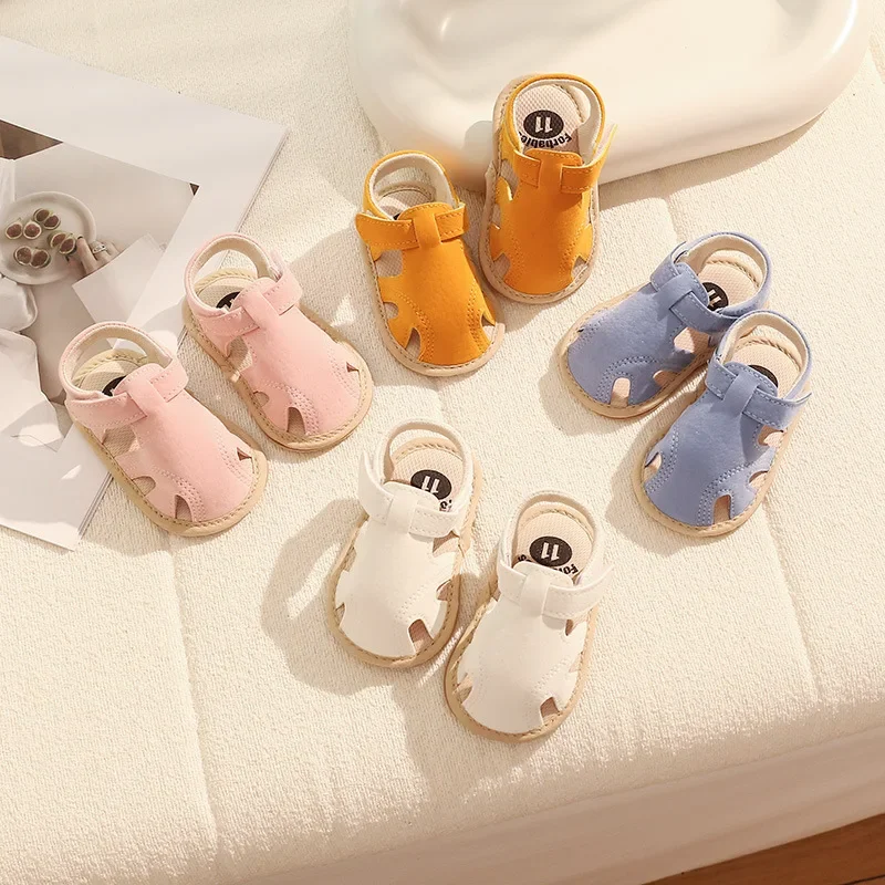 Baby Sandals Toddler Boys First Walkers Newborn Girl indoor Soft Sole Infant Sandals Summer Beach Baby Shoes baby shoes kids shoes children sandals kids sandals beach shoes