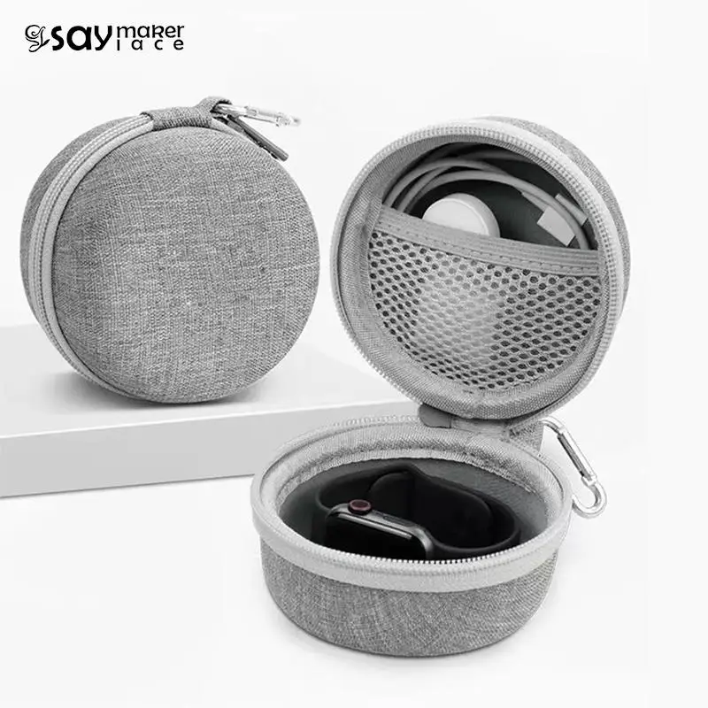 Watch Storage Box EVA Single Watch Travel Case Portable Storage Organizer Shock-Resistant Waterproof Smartwatches Zippered Container Box watch storage box watch storage pouch watch storage bag watch protector