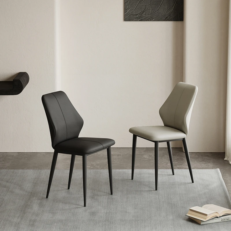 

Office Metal Dining Chairs Nordic Hotel Modern Luxury Kitchen Dining Chairs Salon Living Room Cadeira Home Furniture MR50DC