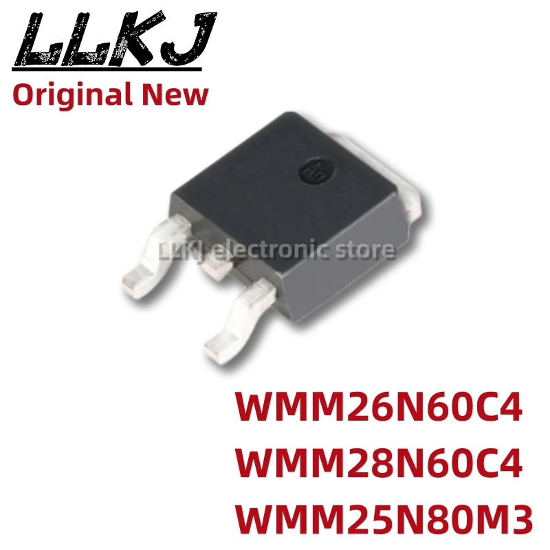

1pcs WMM26N60C4 WMM28N60C4 WMM25N80M3 TO263 MOS FET TO-263