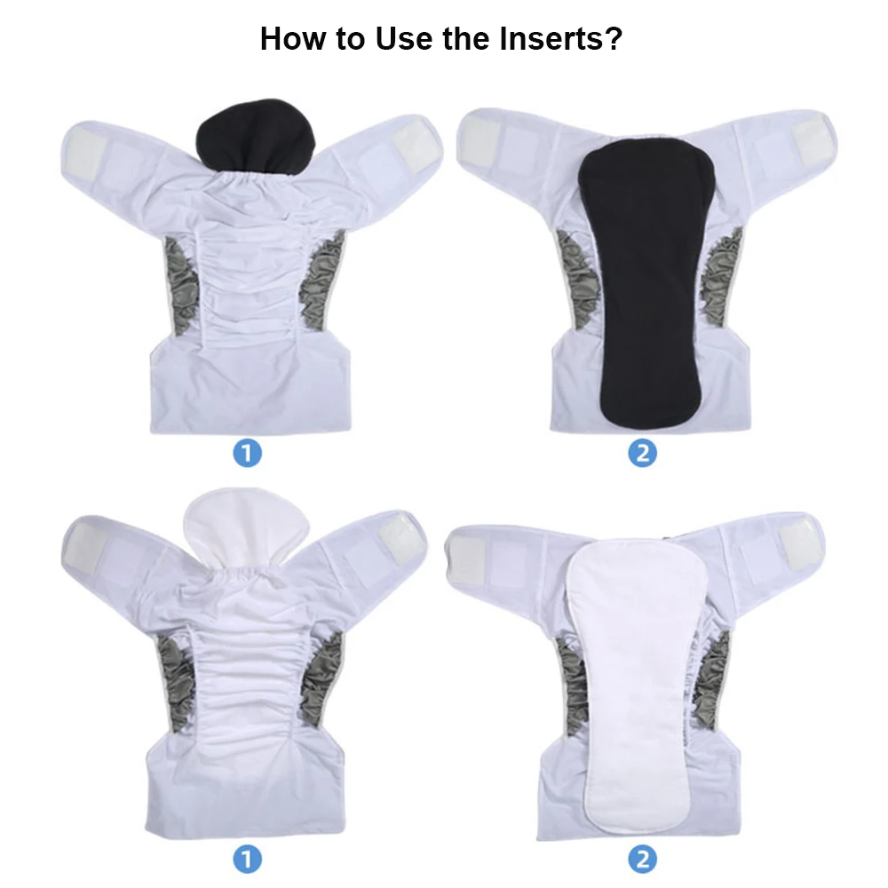 Reusable Adult Diaper Insert 1PC for Elderly Incontinence