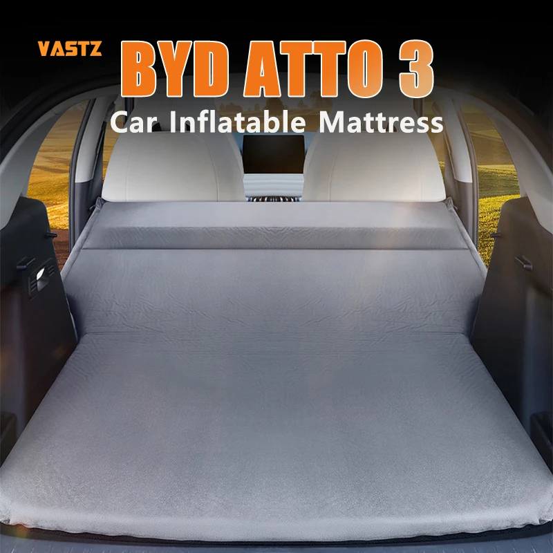 

VASTZ Car Air Mattress Inflatable Bed For BYD ATTO 3 Camping Travel Hiking Trip Portable Trunk Thick Mattress With Air Pump