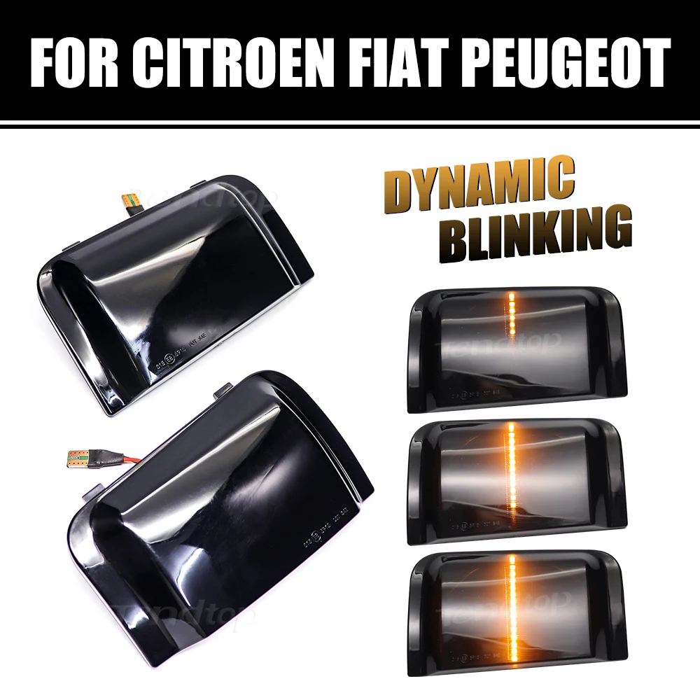 Indicatori Di Direzione Dinamici Indicatore Sequenziale Della Lampada Per Peugeot Boxer Citroen Jumper Relay Ram Promaster Per Fiat Ducato Truck