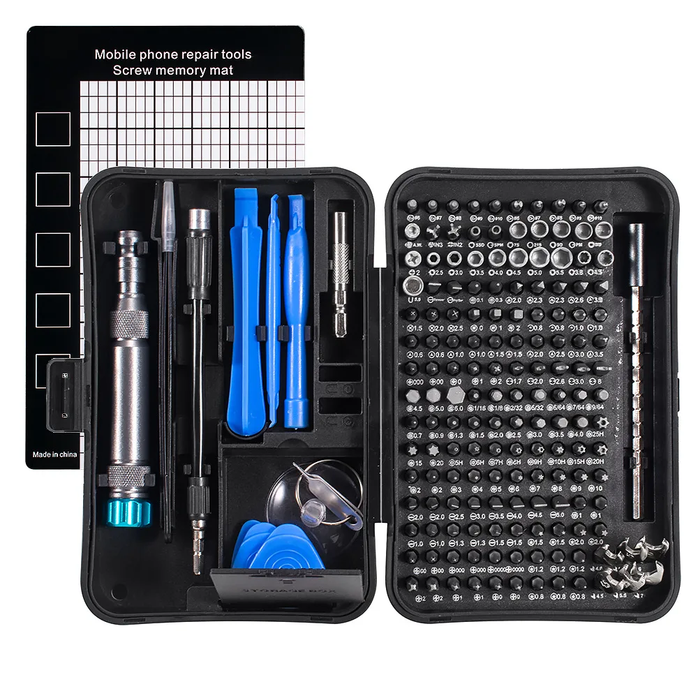 Junepour tournevis ensemble multi-outils magnétique torx cruciformes mèches  de vis ensemble tournevis de précision clé de réparation téléphone pc  outils kit