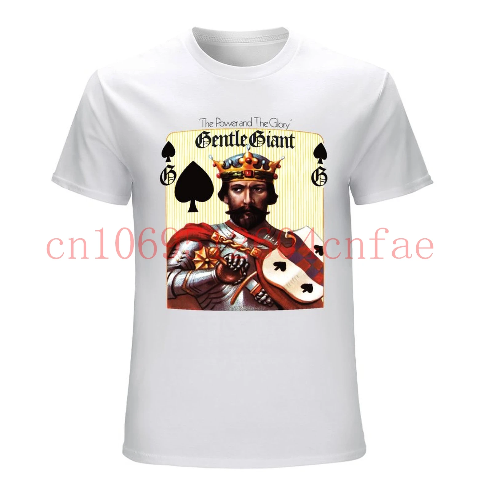 New Gentle Giant The Power And The Glory White Black Shirt Usa Size S-4Xl Zm1 Cool Casual Tee Shirt