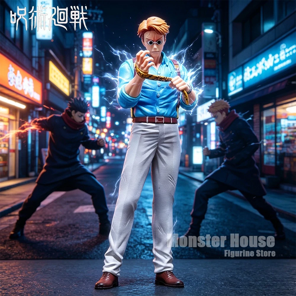 21.5cm/8.46in Anime Jujutsu Kaisen Figure Nanami Kento Action Figures Pvc Statue Desktop Ornamen Collection Model Toys Gifts
