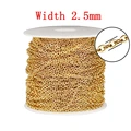 Gold 2.5mm
