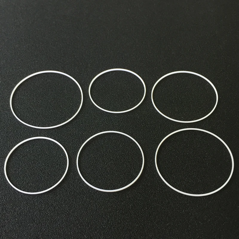 White Gasket For Crystal Glass Internal Diameter 16 25.5mm Thickness 0