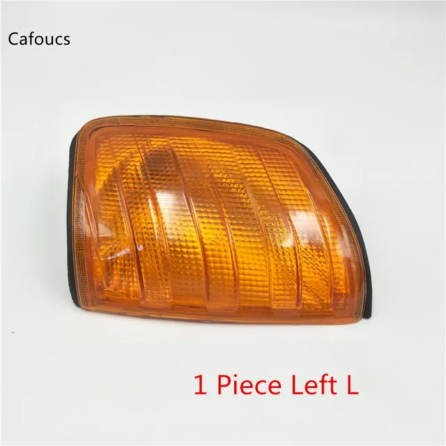 Turn Signal Assembly Set Yellow Corner Blinker Light Parking Lamp For Mercedes Benz W124 EClass