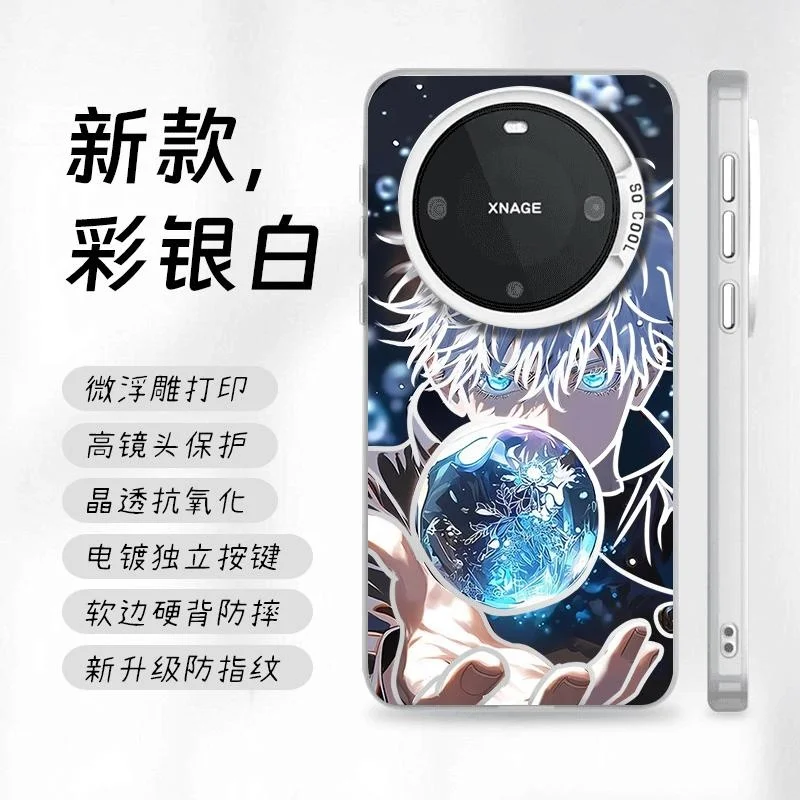 Jujutsu Kaisen Gojo Matte Phone Case - Stylish Anime Design Cover