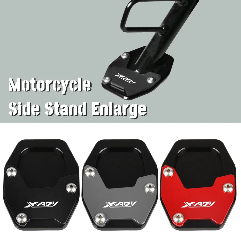 

For HONDA X-ADV750 XADV750 XADV 750 X-ADV 750 2021 2022 2023 Motorcycle CNC Kickstand Sidestand Stand Extension Enlarger Pad