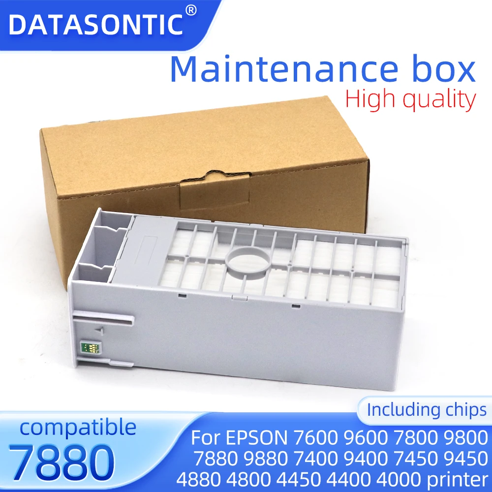 

Новый резервуар для отходов чернил 4880, контейнер для обслуживания EPSON 7600, 9600, 7800, 9800, 7880, 9880, 7400, 9400, 7450, 9450, 4880, 4800, 4450, 4400, 4000