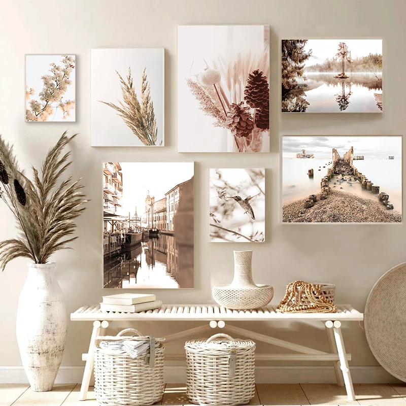 Tableau Toile Mer & Plage - Impression Paysage Marin - Déco Murale Non Encadrée
