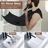 Man Shave Beard Apron Black Hair Shave Apron Ib Trimmer Holder Beard Catcher Waterproof Household Household Cleaning Tools 3