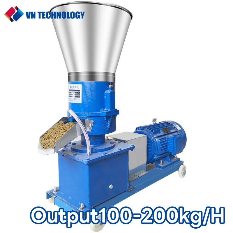 Pellet Mill Food Pellet Making Machine,high-efficiency Household Animal Feed Food Making Machine