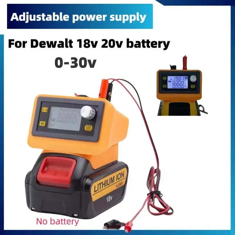 AdjustablePowerSupplyWorkbenchPowerSupplyForDewaltBttery20v