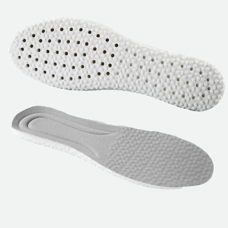 

2 Pairs Soft PU Insole Sports Running Shock-Absorbing Insole Suitable for Basketball Running Cycling Outdoor Exercise Fitness