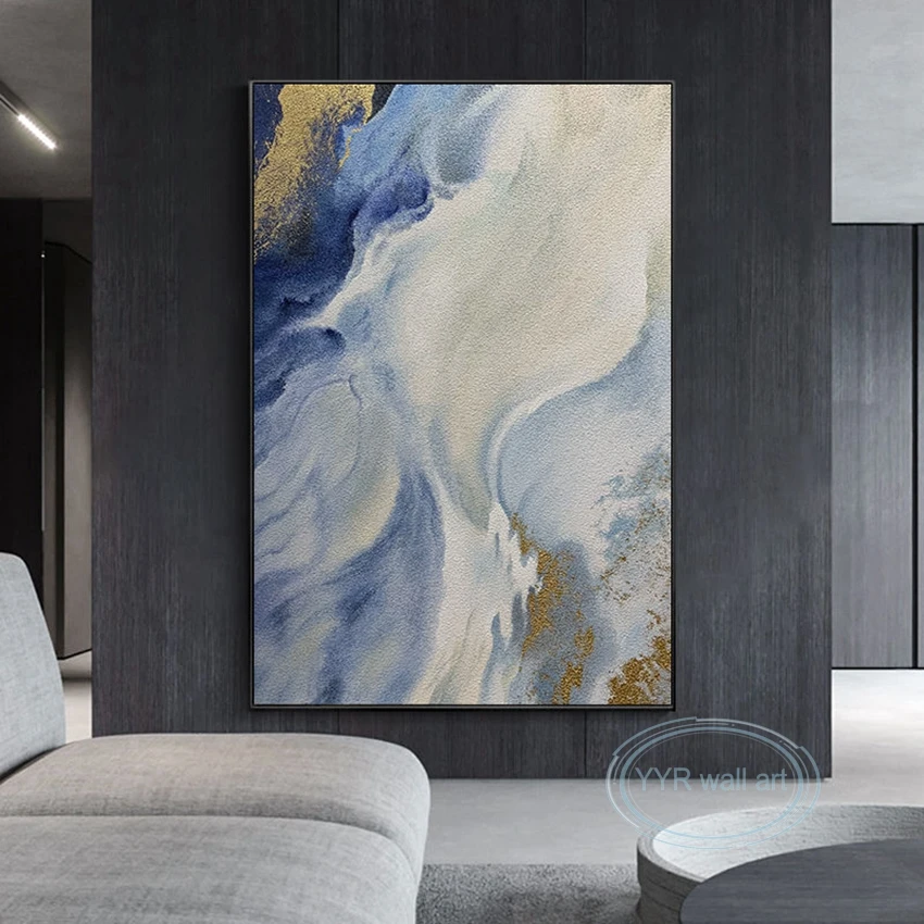 

Art Canvas Large Picture Handmade Oil Painting Abstract Wall Decoration Poster Living Room Bedroom Porch Restaurant Custom Mural