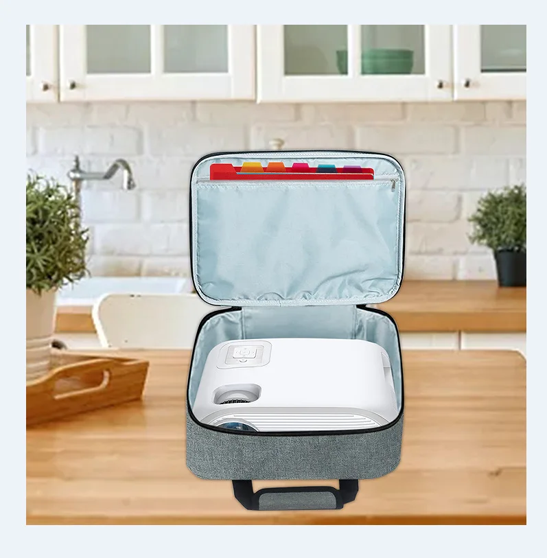 

Projector Storage Bag Multi-Function Tool Bag Household Projector Handbag Backpack Projector Case With Accessories Pockets