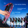 Trekking Stick 5-Section Ultralight Telescopic Trekking Pole - Portable, Foldable Walking Stick for Outdoor Camping & Hiking 2