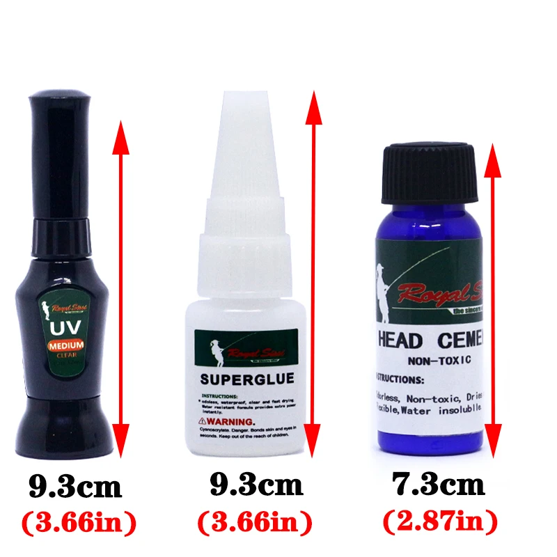 Fly Tying Glue Exclusive-use Instant Cure Clear UV Glue Power Superglue Head Cement Dubbing Glue Materials