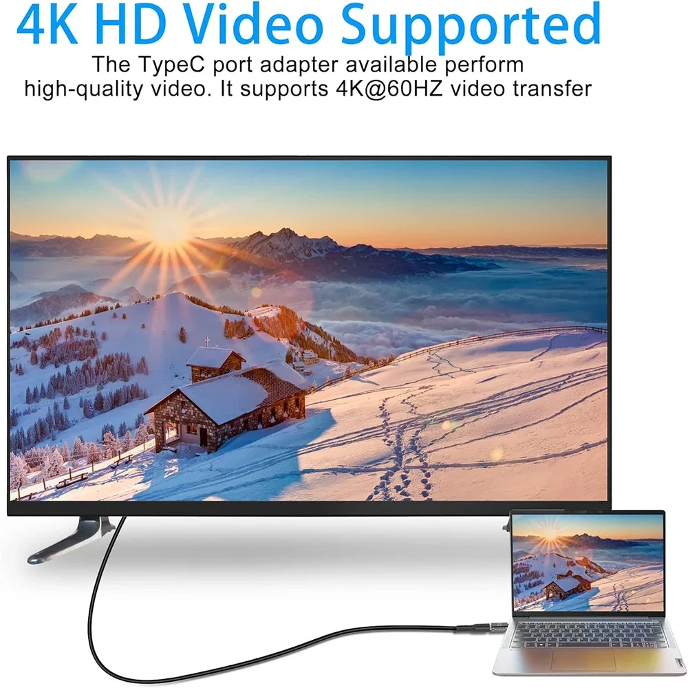 100W 20Gbps USB Type C 90 Degree Adapter Converter PD Fast Charging Data Transfer for MacBook Laptop Phone Tablets