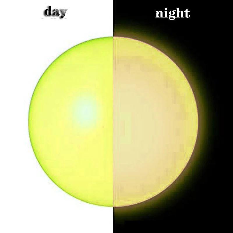 6cm Luminous Ceiling Ball Sticky Squash Ball Air Sticky Target Ball Throwing Decompression Ball Venting Artifact Kids Toy Gift 3