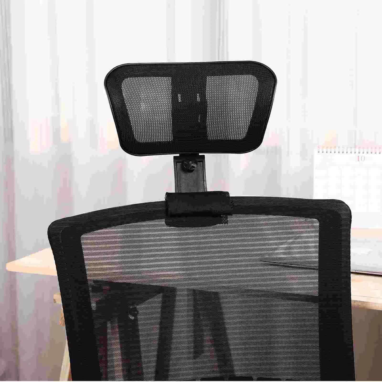 Reposacabezas para silla de ordenador, almohada de soporte para el cuello, ajustable, extensión de ingeniería, altura de red, Oficina