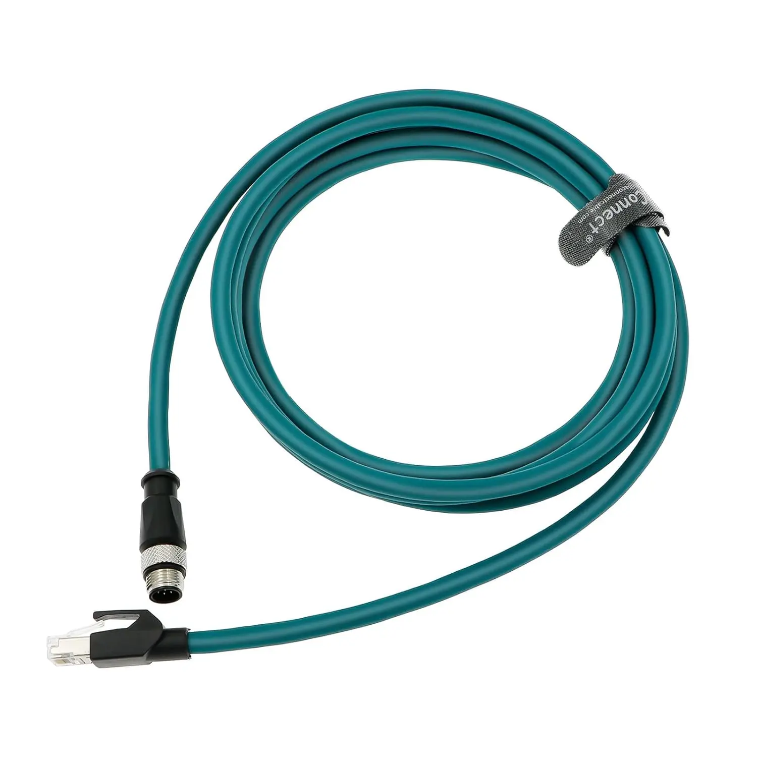 코그넥스 DM300용 M12 A-코드 RJ45 이더넷 케이블, 시트 7000 DMR 시리즈 M12 8핀 A 코드 남성-수형 RJ45 산업용 카메라 연결 케이블