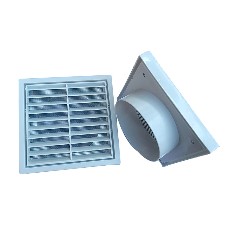 4inch Plastic Air Outlet Plastic Vent Exhaust Outlet Dryer Exhaust Vent Decoration Accessories Pipe Cover