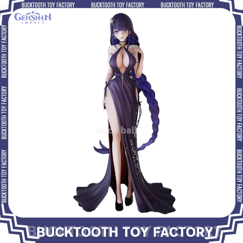 

Genshin Impact Figure 30cm Raiden Shogun Anime Figures Sexy Girl Figurine Beelzebul Hentai PVC Clothes Removeble Dolls Toys Gift
