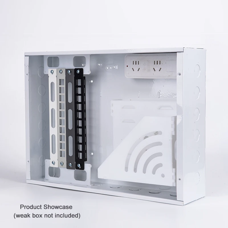 Network Patch Panel 10-Port 1U Empty Blank For Standard Keystone Rack Mount