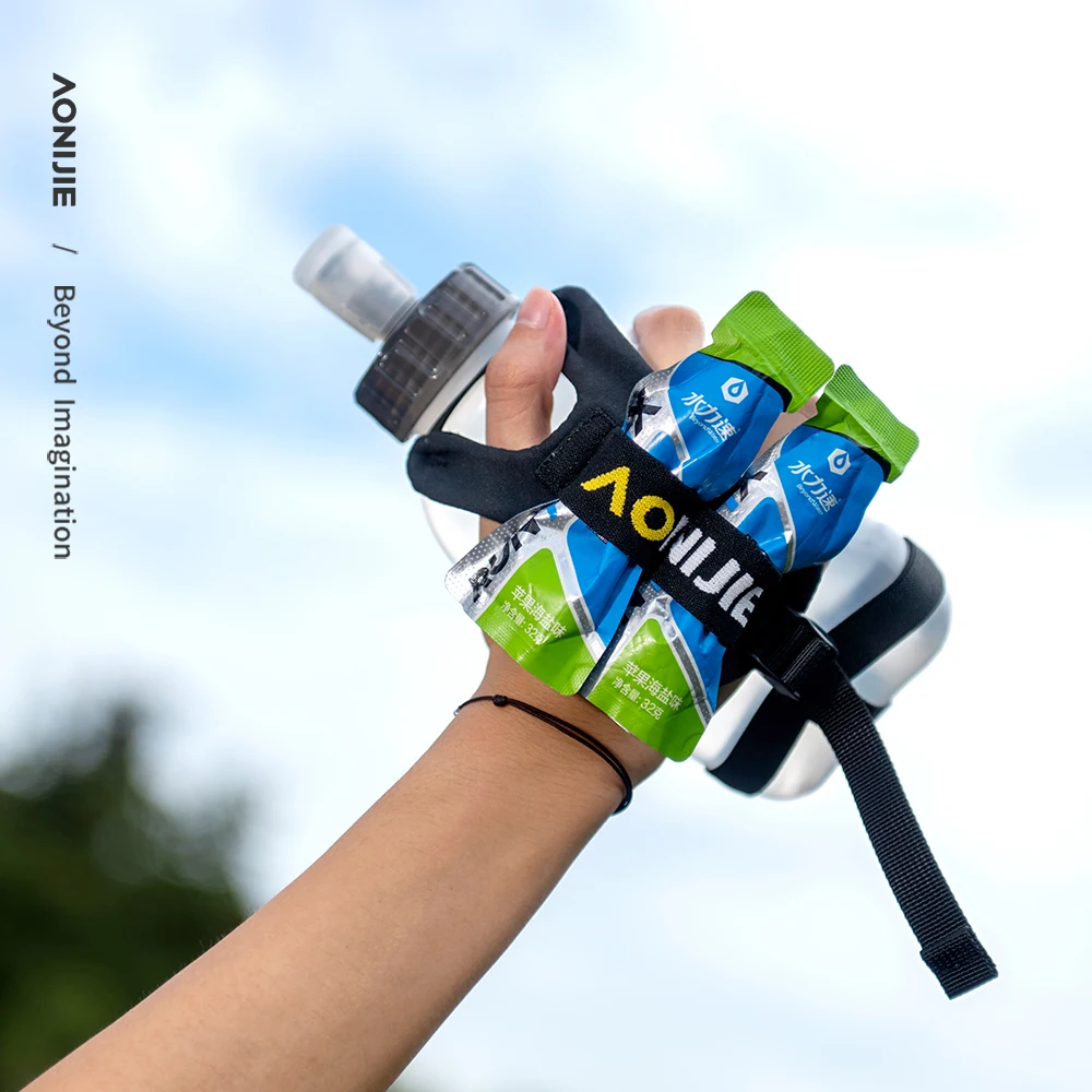 AONIJIE A7110 Handheld Sports Water Bottle Bag Outdoor Running Special Water Supply Bag Suitable for Mountaineering and Hiking