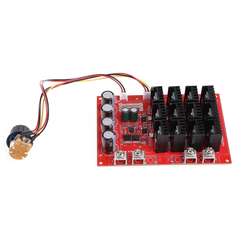 DC 10-50V 60A Motor Speed Control PWM HHO Controller 3000W 12V 24V 48