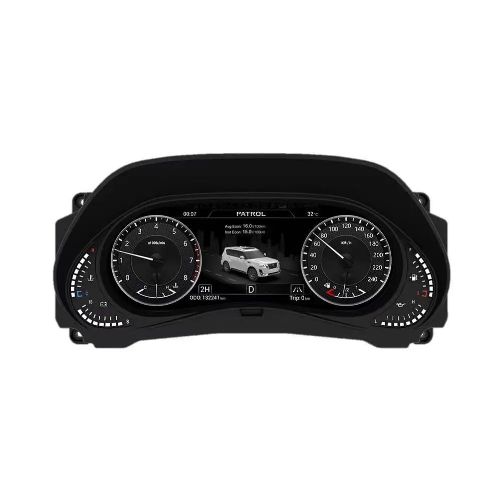 인피니티 QX56 2세대 2011 2012 2013 1920*720 LCD 디지털 계기판, 부트 화면 맞춤 지원