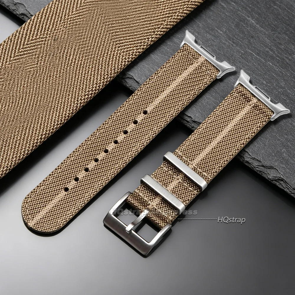 Sport Nylon Canvas Strap - Soft Replacement Wrist Band