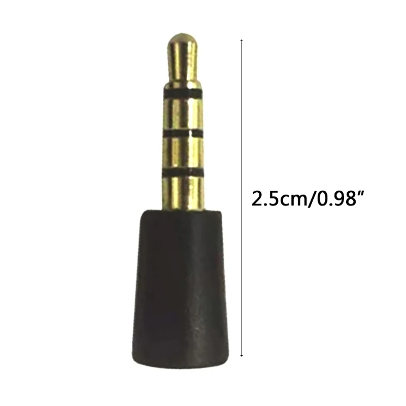 게임패드 핸드폰 노트북 태블릿 어댑터용 3.5mm 오디오 플러그 마이크 어댑터