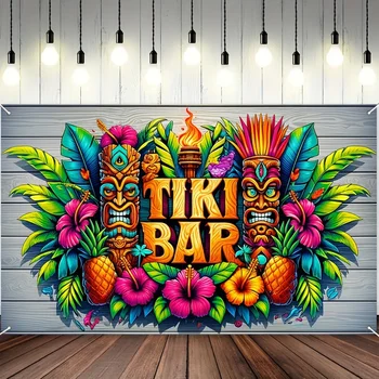 Tropical Tiki Bar Banner 1