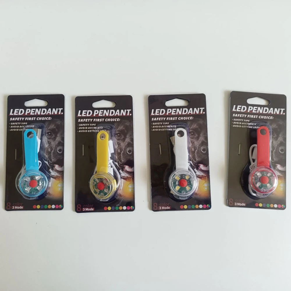 Pet collar waterproof LED dog cat night safety luminous