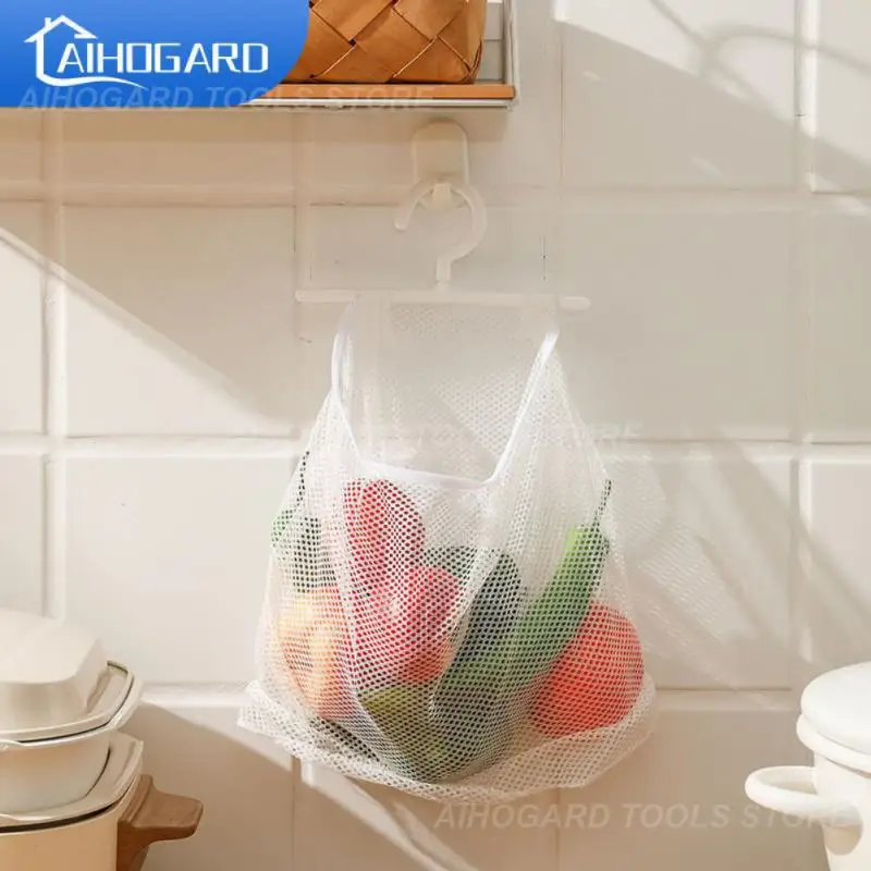 Wall Hanging Storage Net Bag Sanitary Net Bags Clean Multifunctional