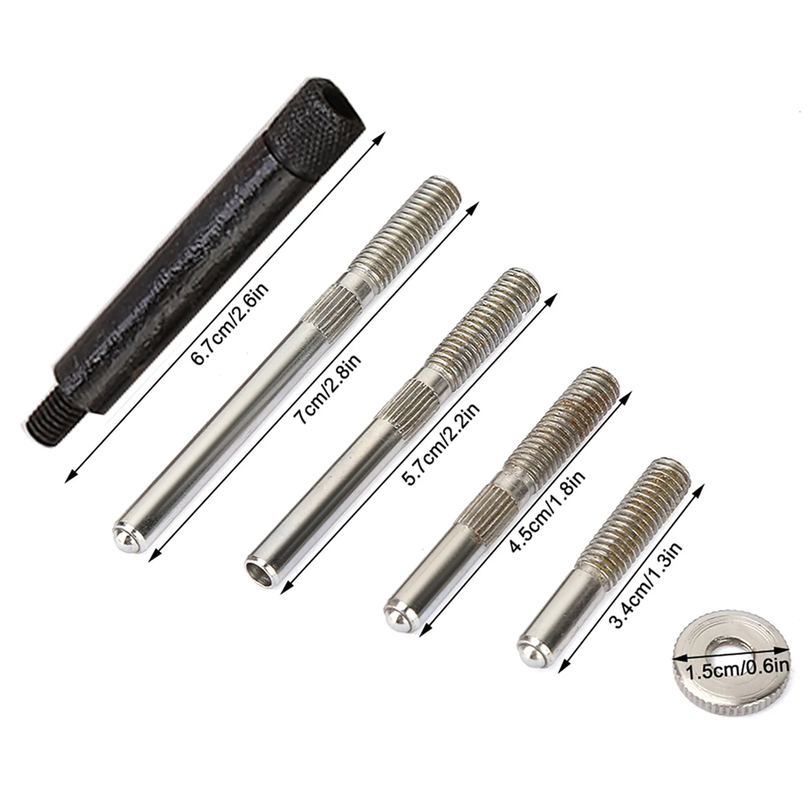 Alesametro 50-160mm - Indicatore Diametro Interno, Kit Misurazione Cilindri Motore, Precisione 0.01mm - Foto 9