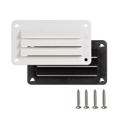 2pcs RV Air Vent Cover Exhaust Outlet Louver Ceiling Vent Bathroom Office Ventilation Outlet Grille Heating Cooling Systems