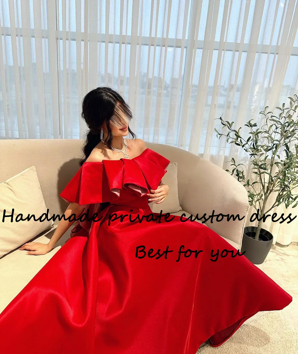 Рисунок 6 - Красные атласные вечерние платья