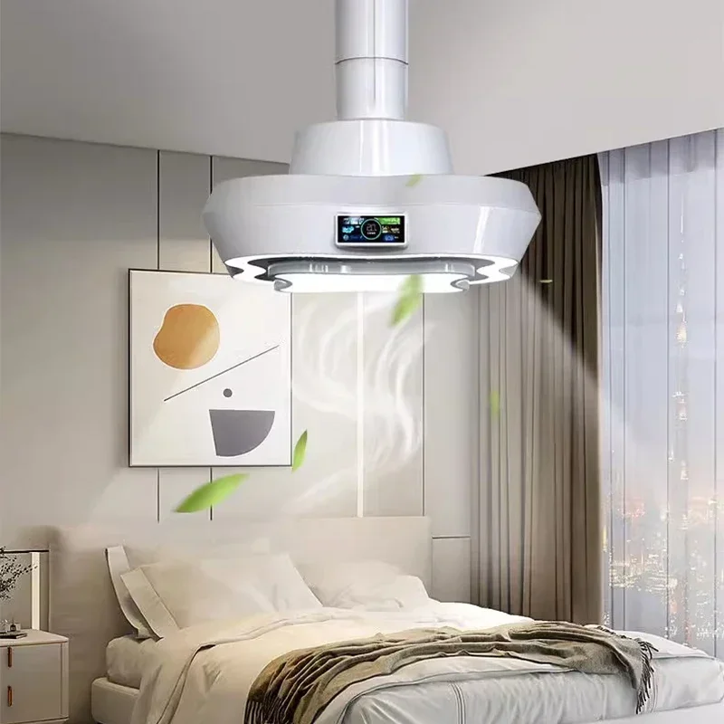 External smoke exhaust machine, chess and card room, mahjong table, smoking lamp with pipe, direct exhaust air lift, special cha 4