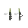 10pcs Carp Fishing Accessories Lead Clips Rubber Anti-tangle Sleeves For Helicopter Carp Rig Swivels Terminal Fishing Tackle 2