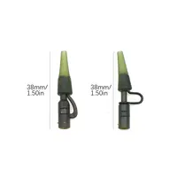 10pcs Carp Fishing Accessories Lead Clips Rubber Anti-tangle Sleeves For Helicopter Carp Rig Swivels Terminal Fishing Tackle 2